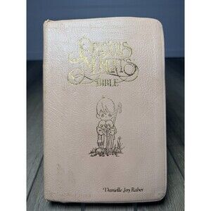 Precious Moments New King James Version Bible Keepsake Edition Pink Mist
